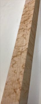 Billiard Squared Blank Bird's Eye Maple AA, 548x45x45mm, Unique Piece #001